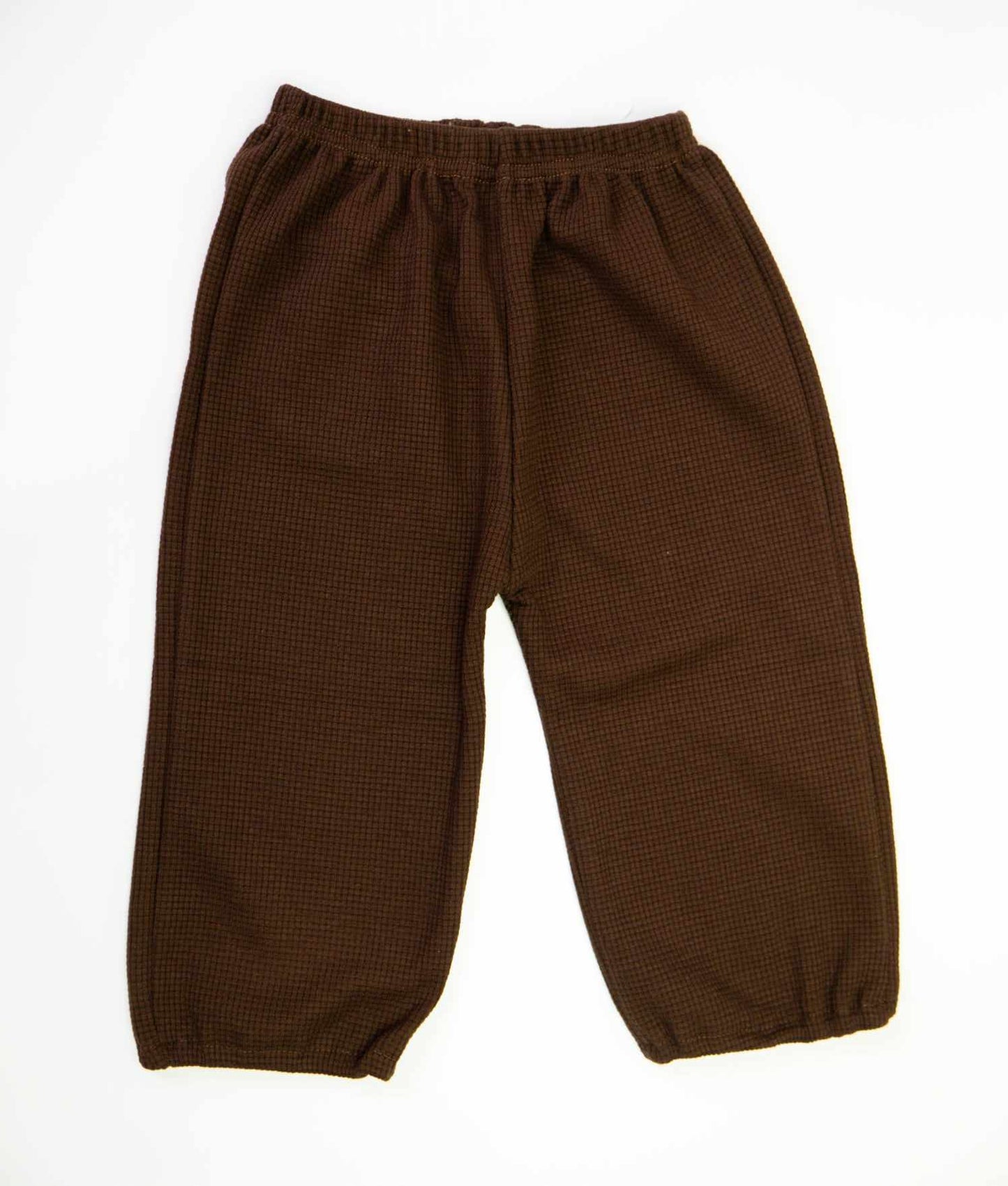 Island Check Pants (Brown)
