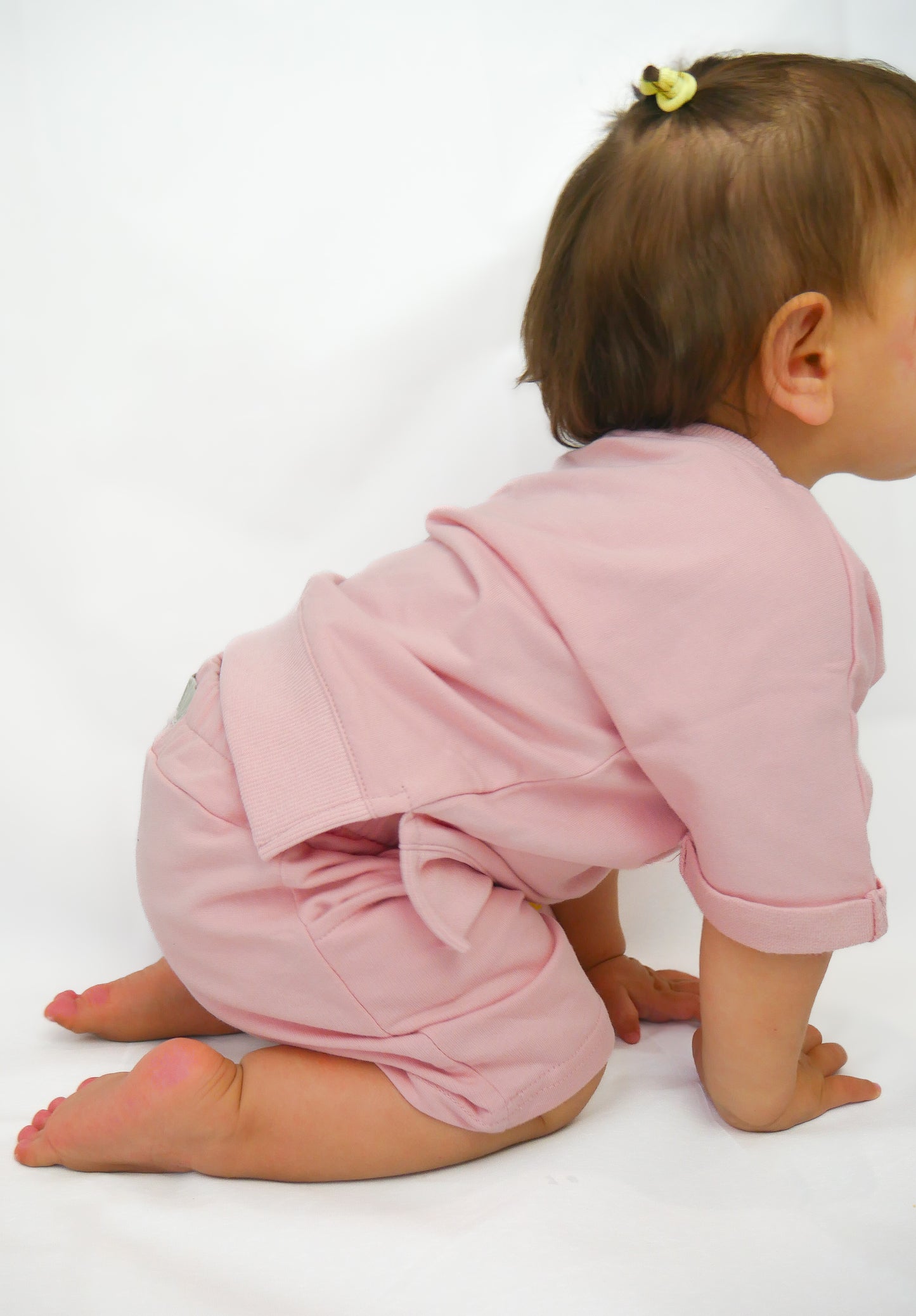 Moss All Day Tee-Short Set (Flamingo Pink)