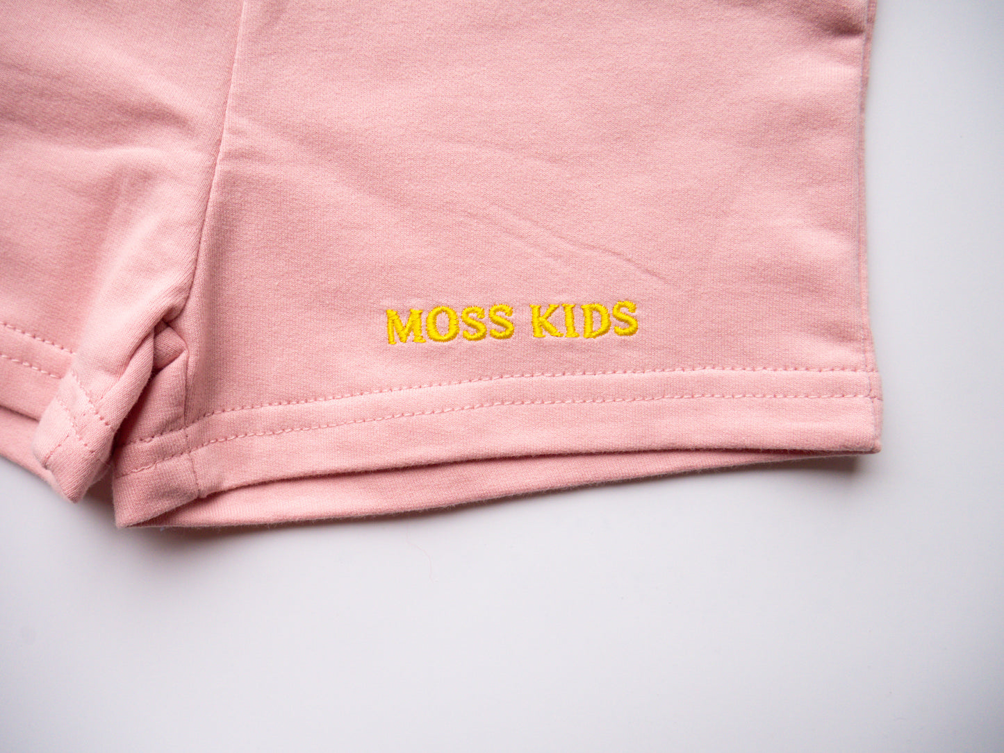 Moss All Day Tee-Short Set (Flamingo Pink)
