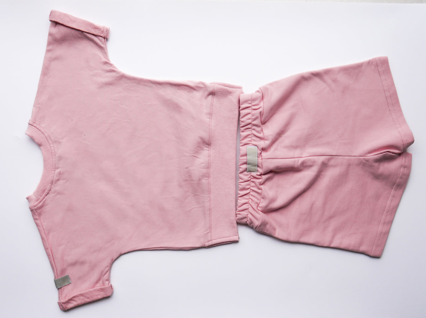 Moss All Day Tee-Short Set (Flamingo Pink)
