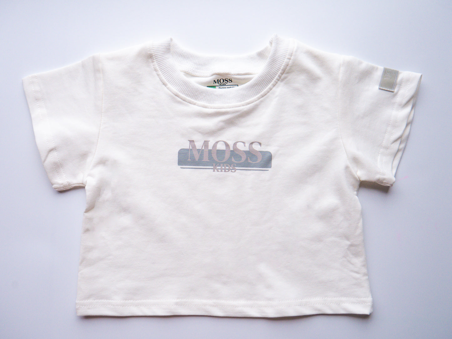 Moss Core Tee-Short Set (Off White)