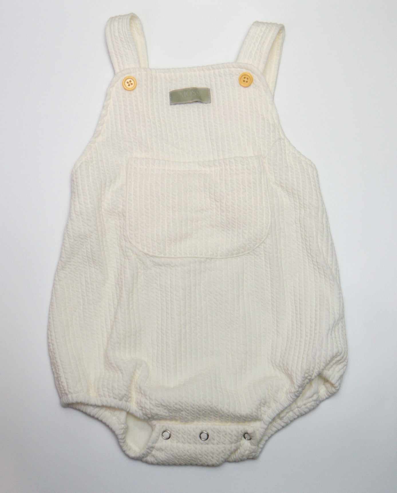 Cuddle Romper (Off White)